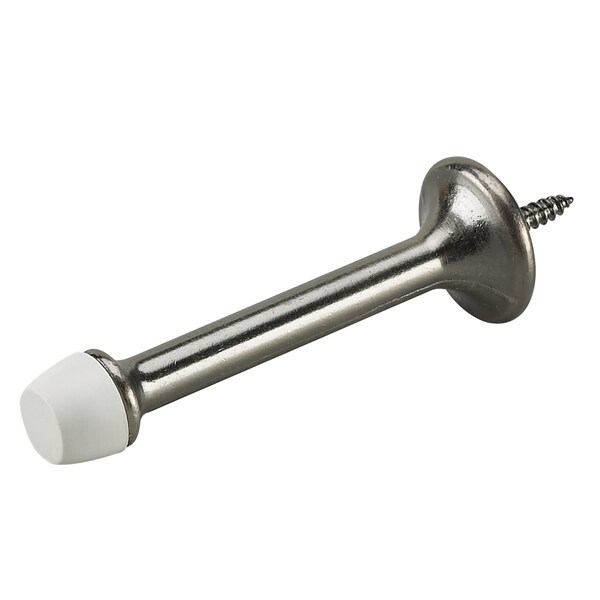 Richelieu 2Pack 3in 76 mm Rigid Door Stop, Antique Nickel - 216ANV