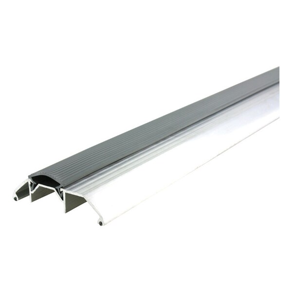 M-D Building Products M-D Building Products 0.75 in. H X 1.5 in. W X 36 in. L Vinyl Threshold Replacement Insert Gray - 43824