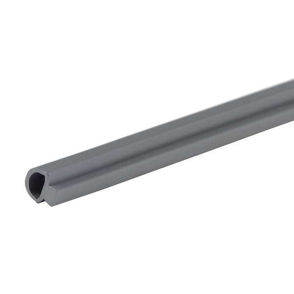 M-D Building Products 3/8 in. x 5/16 in. x 36 in. Gray Vinyl/Polymer Replacement Insert for Outswing Door Thresholds - 13409