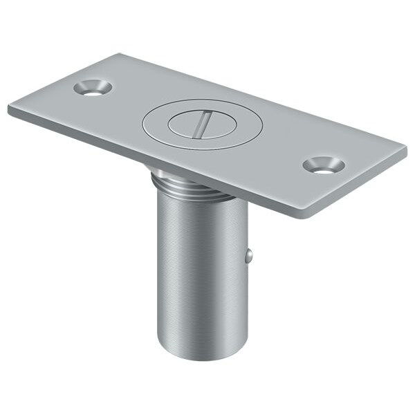 Deltana Dust Proof Strike With Safety Lock Satin Chrome - SPDP35SU26D