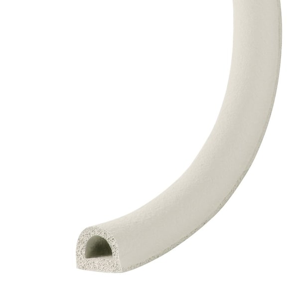 Frost King V25WA Weatherseal Tape, 5/16 in W, 17 ft L, EPDM Rubber, White - V25W