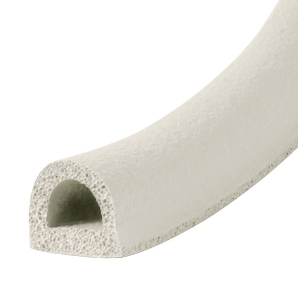 Frost King V25WA Weatherseal Tape, 5/16 in W, 17 ft L, EPDM Rubber, White - V25W