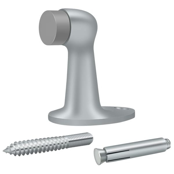 Deltana Floor Door Bumper 2-7/8" Satin Chrome - FDB278U26D