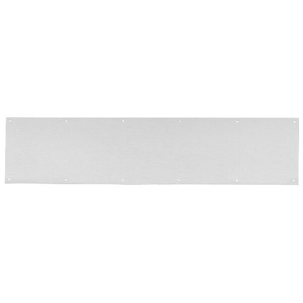 Ives Commercial Stainless Steel 8in x 30in Kick Plate Satin Stainless Steel Finish - 840032D830