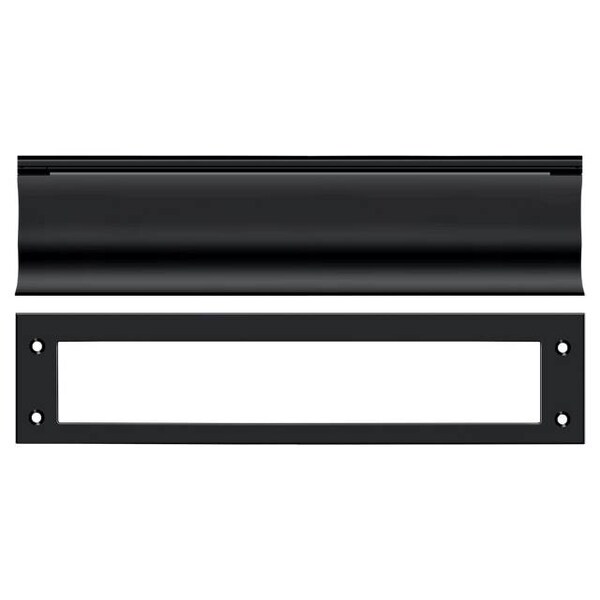 Deltana Mail Slot, Heavy Duty Black - MS0030U19