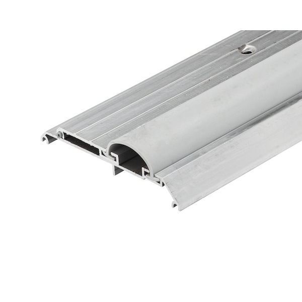 Randall 3' Adjustable Height Aluminum Threshold W/Vinyl Seal 4" Wide for Gaps 1" to 1 1/2" - 3 FT V-9