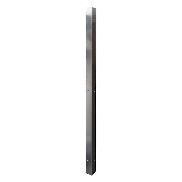 Omnimed 1.5X1.5X43"SS Corner Guard (Includes 6 Screws for Mounting) - 304500