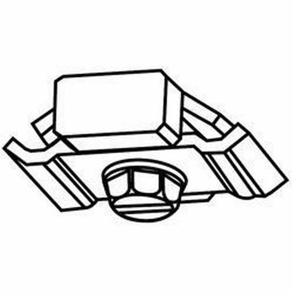 Nunc Patio Supplies No.400004 Center Stop for the BP150 Track, Zinc Plated - NU2178031