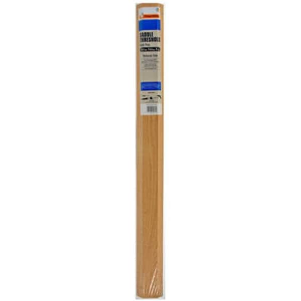 Thermwell Products Thermwell WAT36HR Clear Oak High Rug Exterior Saddle Threshold - 535093