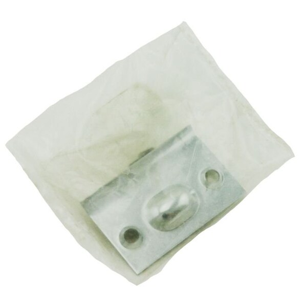 Ives Commercial Steel Strike for 347 Ball Catch Bright Chrome Finish - 0953625
