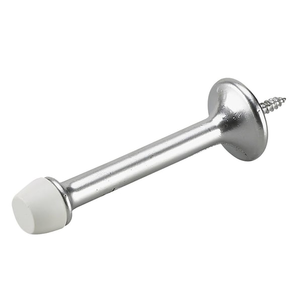 Richelieu 2Pack 3in 76 mm Rigid Door Stop, Satin Chrome - 216SCV