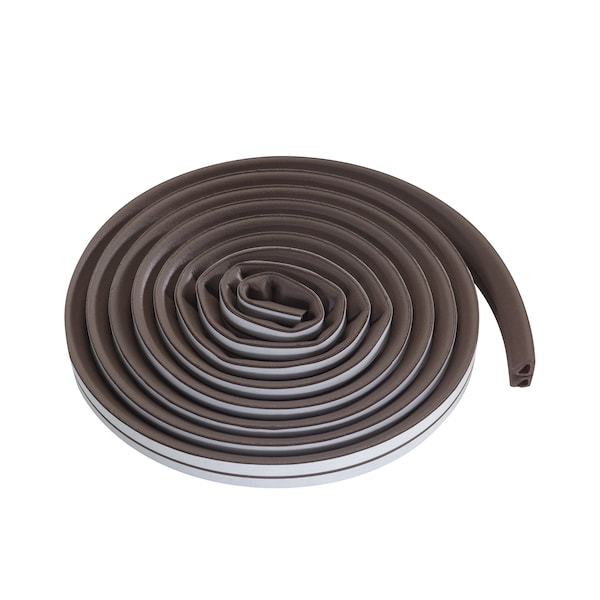 M-D Building Products 3/8 in. x 3/8 in. x 17 ft. Brown Premium Silicone Rubber PLATINUM Window Seal for Ex-Large Gaps - 43848