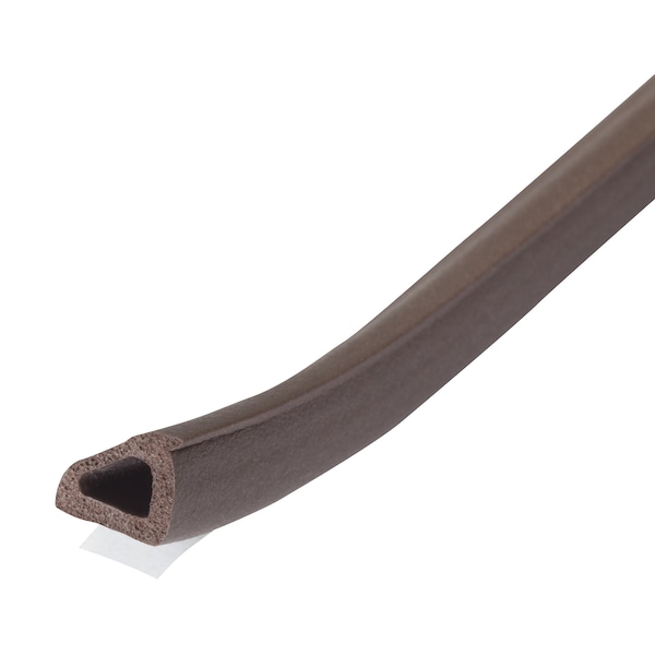 M-D Building Products 3/8 in. x 3/8 in. x 17 ft. Brown Premium Silicone Rubber PLATINUM Window Seal for Ex-Large Gaps - 43848