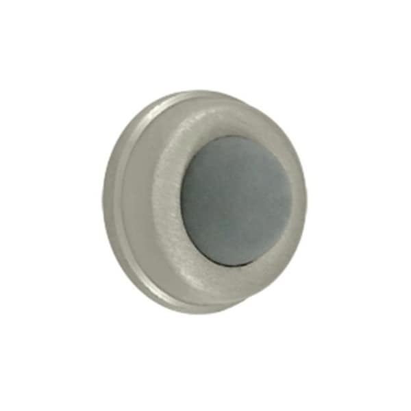 Deltana Deltana WB100U15 1 in. Diameter Flush Bumper; Satin Nickel - Solid - WB100U15