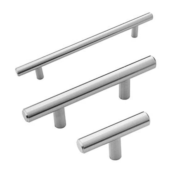 Belwith Products 224 mm Bar Pull Carbon steel, Satin Nickel - BWHH75598 SS