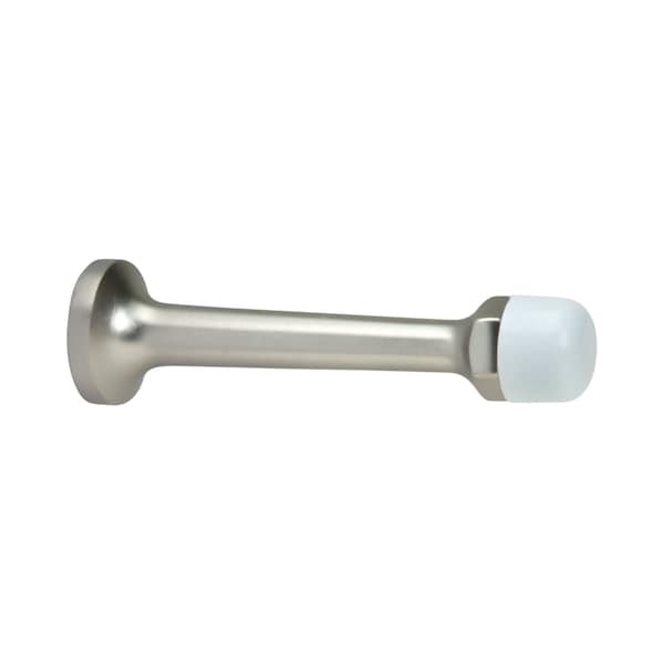 Pamex 3in Rigid Door Stop Satin Nickel Finish - DD0223SN