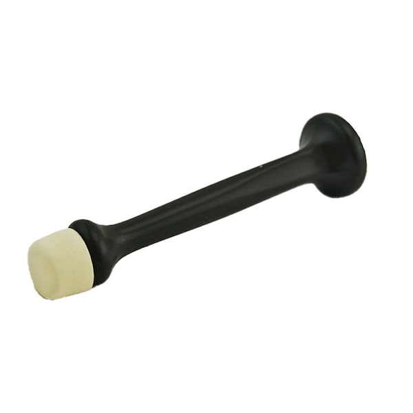 Ives Commercial Aluminum 3-3/4in Solid Door Stop Oil Rubbed Bronze Finish - 60A10B