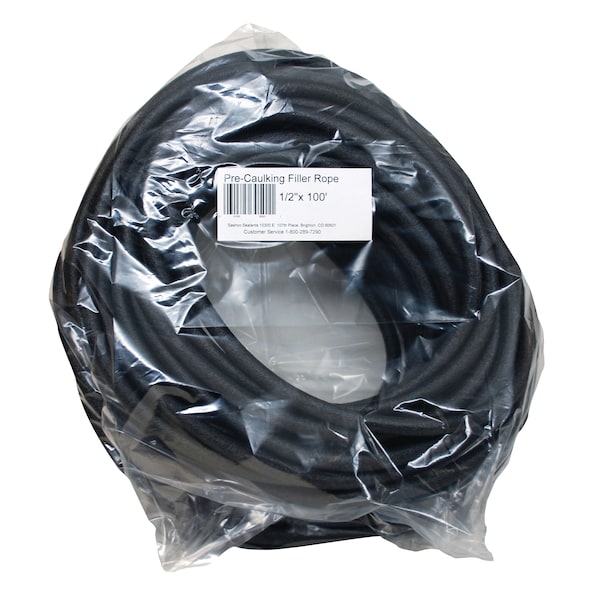 Sashco 1/2" x 100' Filler Rope Pre-Caulking Closed Cell Backer Rod - 30501