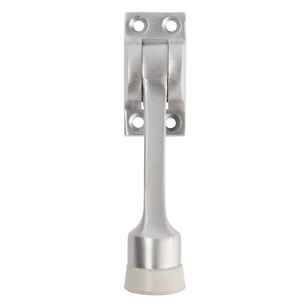 Brinks Commercial Brinks Brass Satin Chrome Kick-Down Door Holder Mounts to door 1 in. - BC41009