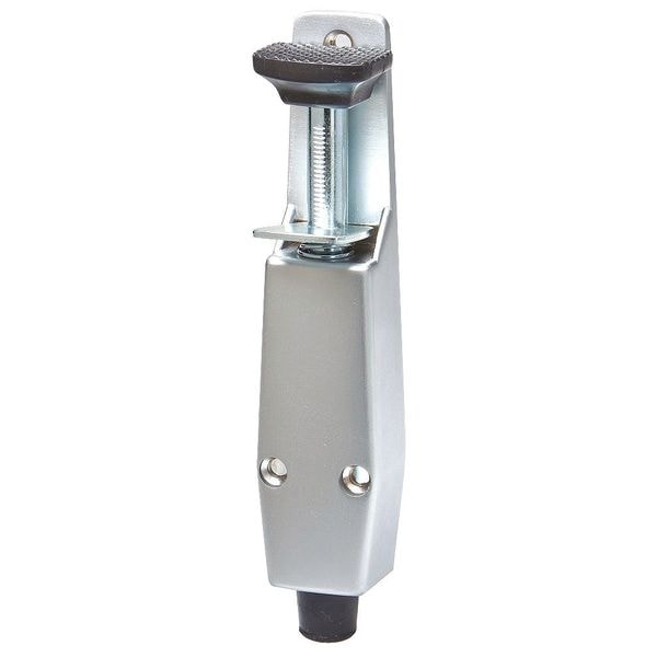 Kaba Ilco Plunger Door Holder, Cast Zinc, Sliver, 7-3/4"H x 1-5/8"W - IL-PDDH-AL