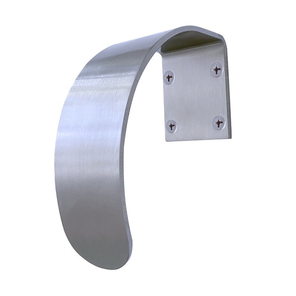 Tell Tell 2 in. L Satin Silver Stainless Steel Door Pull - DT101926