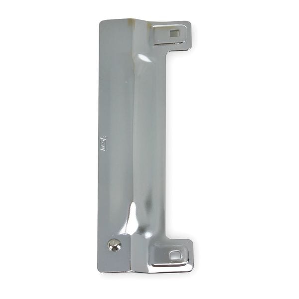 Zoro Select Universal Latch Guard, Chrome, Steel, 11-3/4"L x 3-1/2"W - 2MDH9