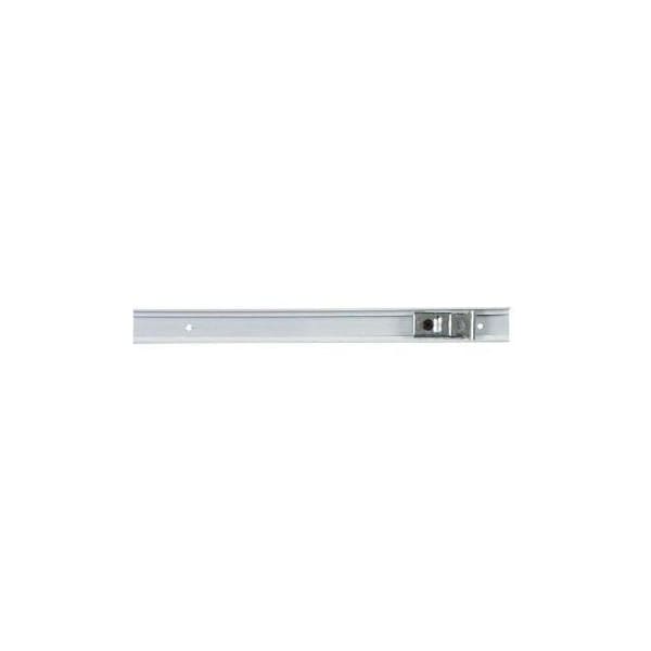 Best Hinges 72in 6ft 2 Door Steel Track with Pivot Bracket # 522120 White Finish - BF300172