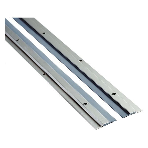 National Guard Astragal, Aluminum, 1-1/4in.H, PK2 - 125NA-84X2