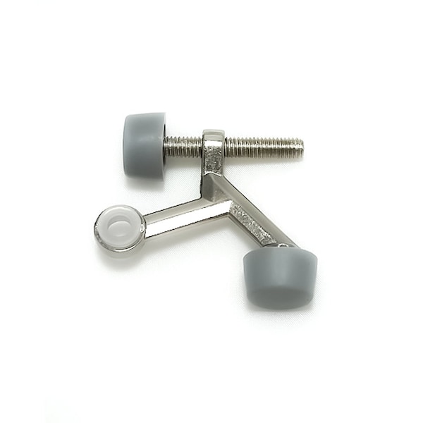 Orca Hardware Hinge Pin Stop, With Grey Tip, Zinc Alloy, US15 Satin Nickel Finish - TH-HPST-15