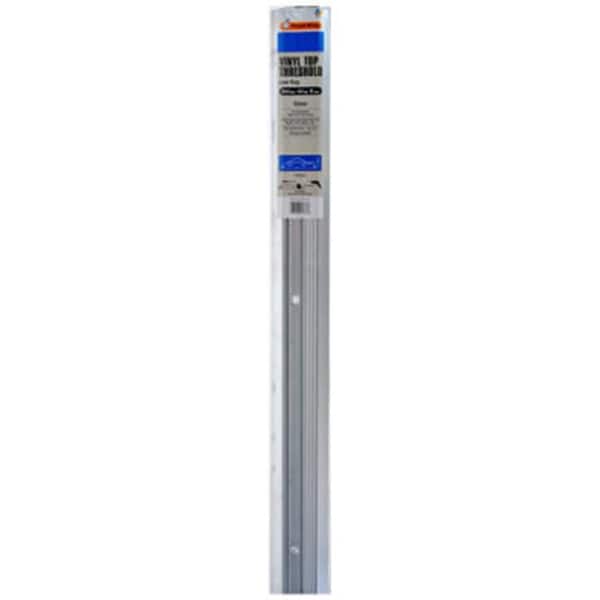 Thermwell Products Thermwell DT36-72A 3.75 x 72 in. Brushed Aluminum Super Deluxe Threshold Kit - 174356