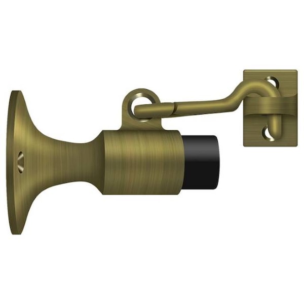 Deltana Wall Mount Bumper With Holder Antique Brass - SAHW325U5