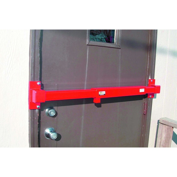 The Equipment Lock Company Job Office Door Lock, Adjustable to fit 32" - 40" wide doors - JODL-RK