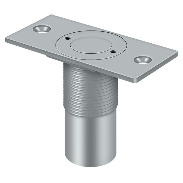 Deltana Dust Proof Strike, Adjustable, 2-7/8" X 1-3/8" Satin Chrome - SPDP278U26D