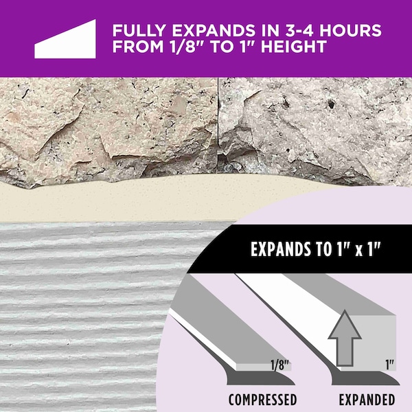 M-D Building Products 1 in. Neutral Expandable Foam PLATINUM Weatherseal for Uneven Gaps - 03166