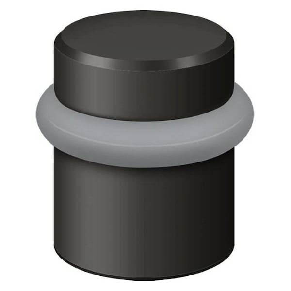 Deltana Round Universal Floor Bumper 1-1/2" Oil Rubbed Bronze - UFB4505U10B