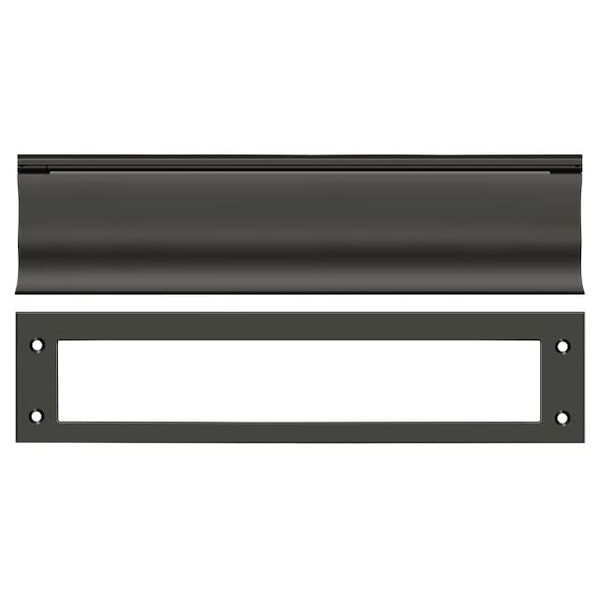 Deltana Mail Slot, Heavy Duty Oil Rubbed Bronze - MS0030U10B