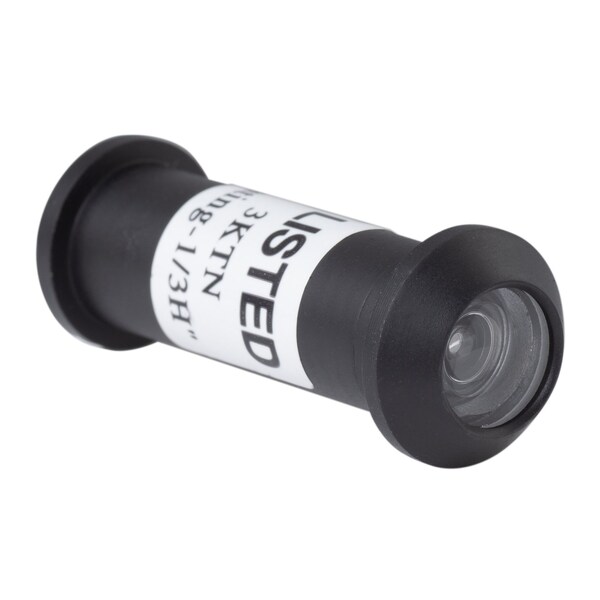 Sure-Loc Hardware Sure-Loc Hardware Door Viewer 160 Degree, UL Fire Rated, Flat Black - DV160-UL FBL