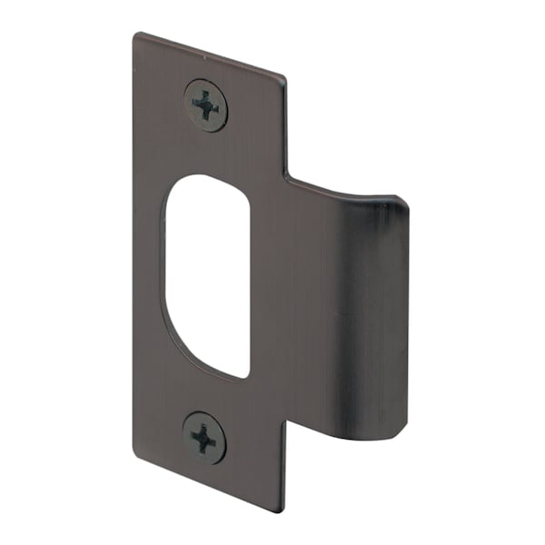 Prime-Line Standard T-Strike, 2-1/8 in. Hole Spacing, Classic Bronze Finish - E 2568