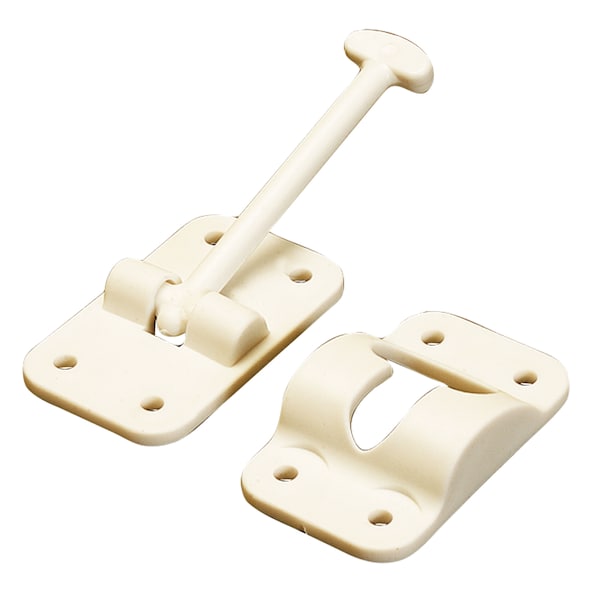 Ap Products AP Products 013-085 Plastic Door Holdback - 6", Colonial White - 013-085