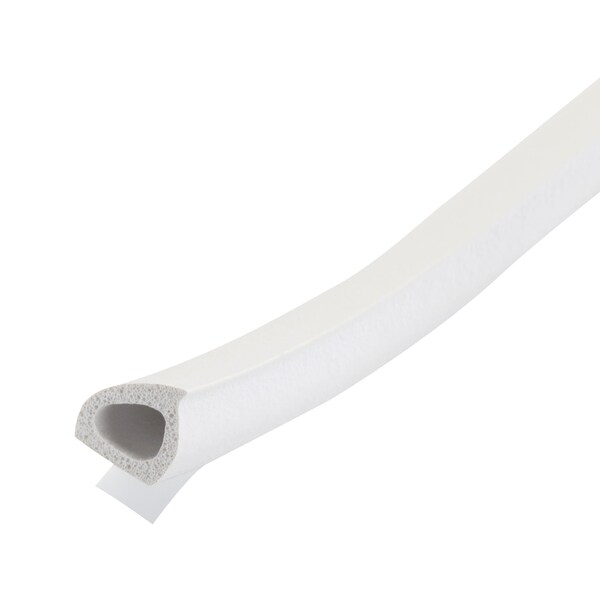 M-D Building Products 3/8 in. x 3/8 in. x 17 ft. White Premium Silicone Rubber PLATINUM Window Seal for Ex-Large Gaps - 43846