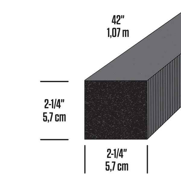 M-D Building Products 2-1/4 in. X 42 in. Gray Air Conditioner Weatherseal for Window Units - 02535