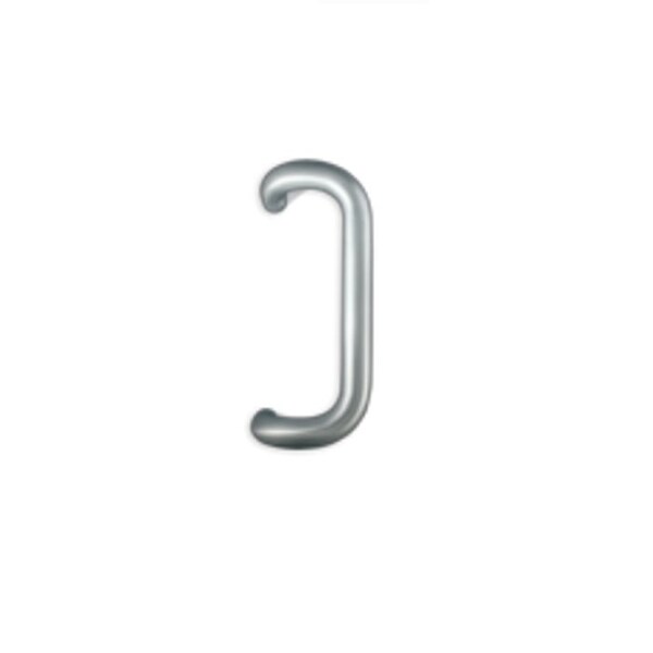 International Door Closers Offset Pull Handle, 10 CTC Center to Center, AL Anodized Aluminum Finish, T6 Concealed Mount - PH-4000-10-AL-T6