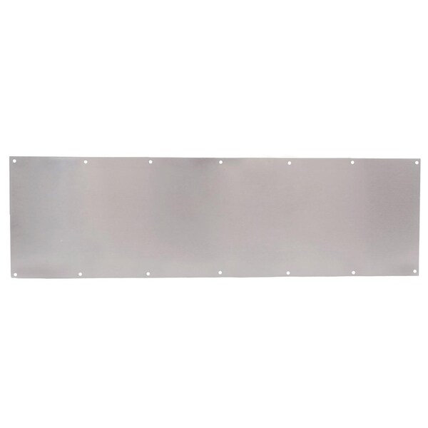 Trimco Mop Plate Satin Stainless Steel 4"x34" - 4X34.630