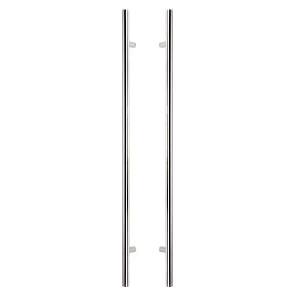 Sure-Loc Hardware Sure-Loc Hardware 72 Round Long Door Pull, Double-Sided, Polished Chrome - PL-2RD72 26