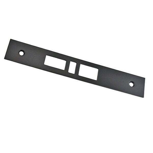 Schlage Commercial Matte Black Armor Front 09666622 - 09666622