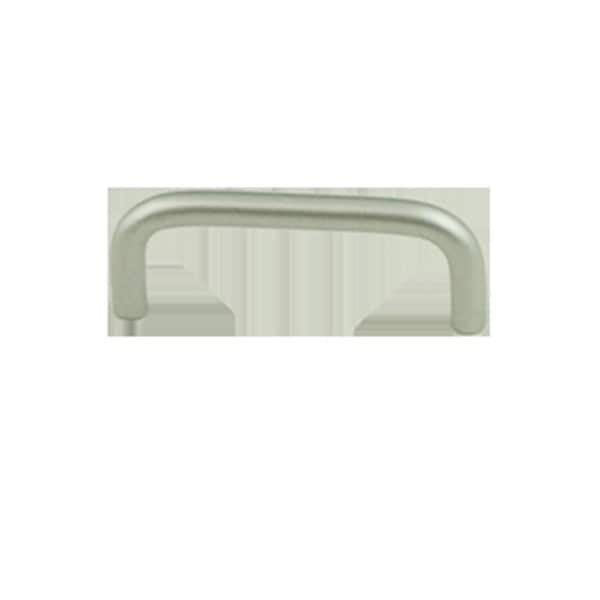Berenson 3.5 in. Zurich Wire Pull - Satin Aluminum - BE6134 4SAL