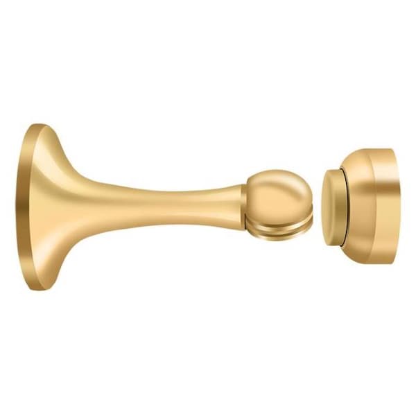 Deltana Magnetic Door Holder 3" Lifetime Brass - MDH30CR003
