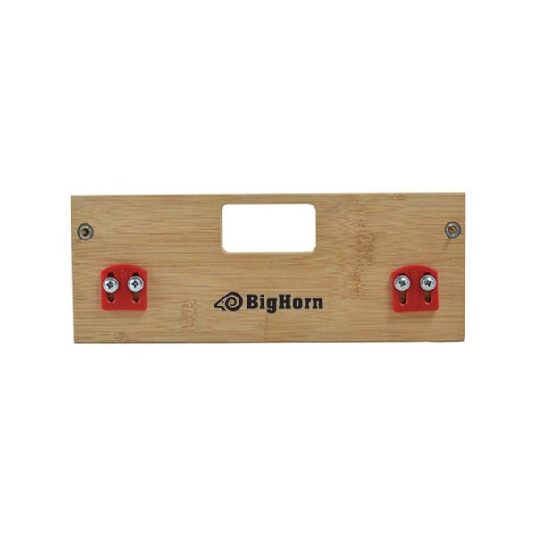 Big Horn 'B' Latch Template - Finish Size 1-1/8-Inch x 2-1/4-Inch Replaces Templaco LT-126B - 70133B