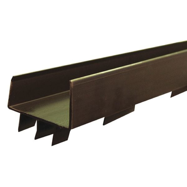Pemko Insert Size 9/16", 1-3/4"W x 1-1/8"H Alum. Door Bottom - 2170DV36