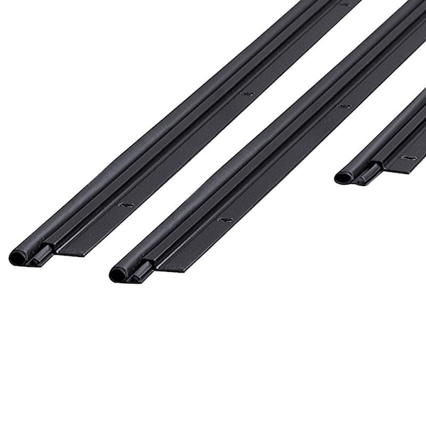 M-D Building Products M-D Building Products Black Aluminum/Vinyl Seal For Doors 84 in. L X 1.13 in. - 11825
